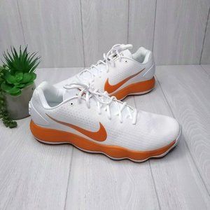 Nike Men’s Size 19 US White Orange Hyperdunk 2017